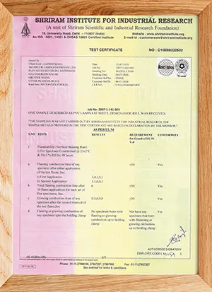 e3 certification of registration skydecor