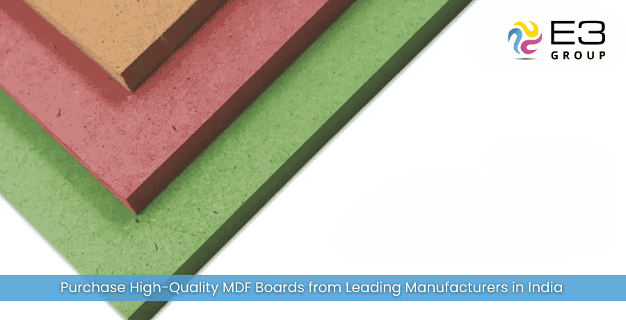 Purchase High-Quality MDF Boards from Leading Manufacturers in India