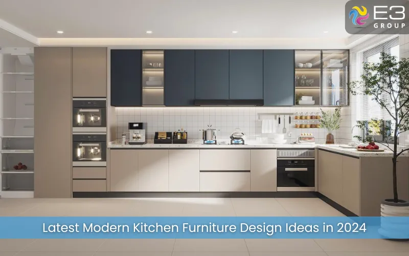 Latest Modern Kitchen Furniture Design Ideas in 2024