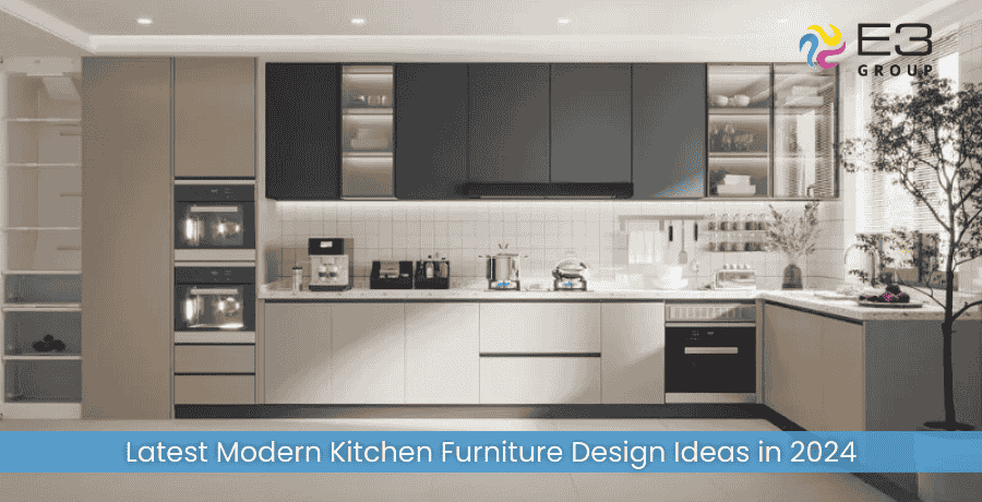Latest Modern Kitchen Furniture Design Ideas in 2024