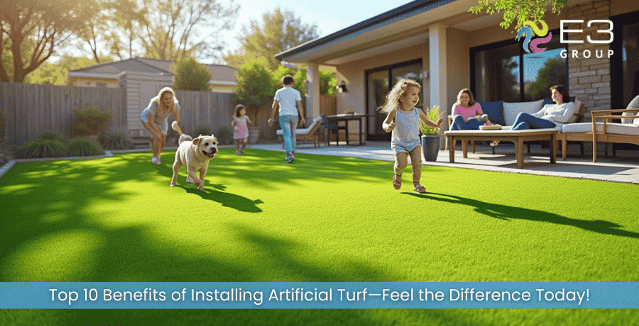 Top 10 Benefits of Installing Artificial Turf—Feel the Difference Today