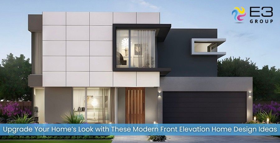 UpgradeYourHomesLookwithTheseModernFrontElevationHomeDesignIdea