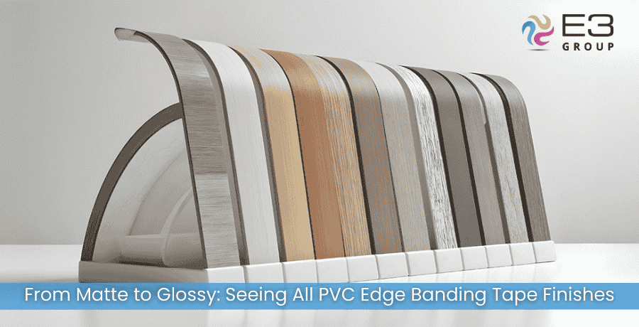 PVC edge banding tape