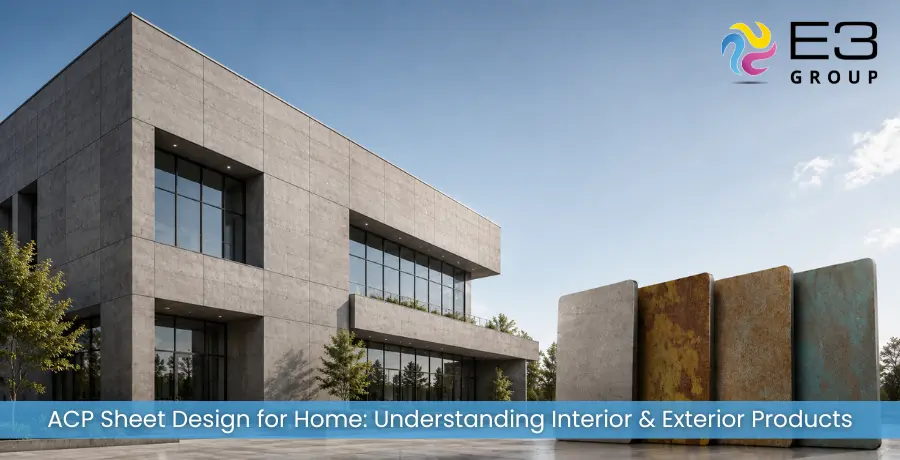 ACP sheet design for home