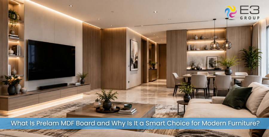 prelam mdf board